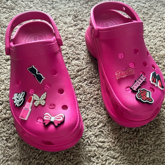 Hot Pink platform crocs!!! 💕 - Picture 5 of 6